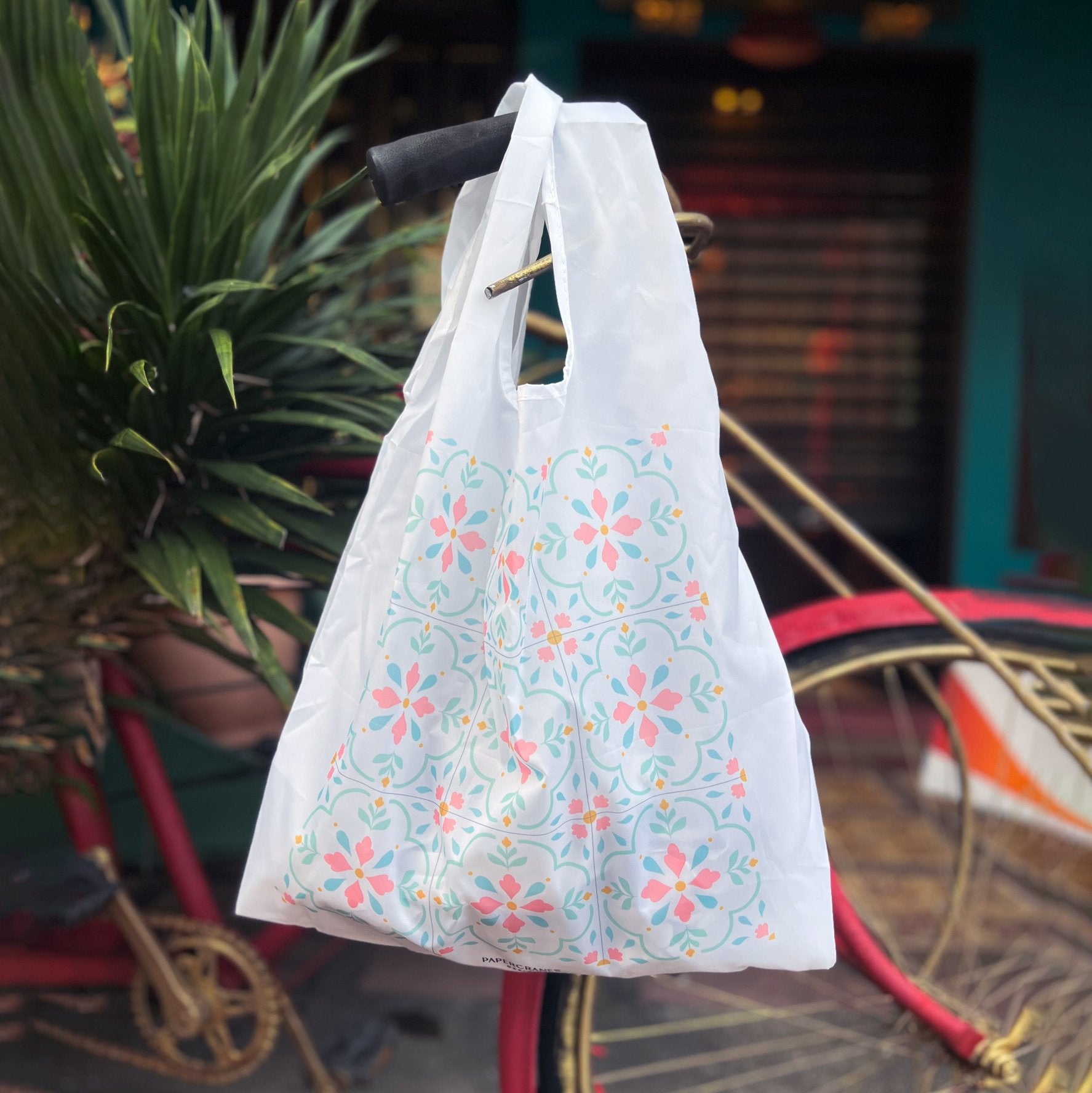 Reusable shopping outlet bag pattern