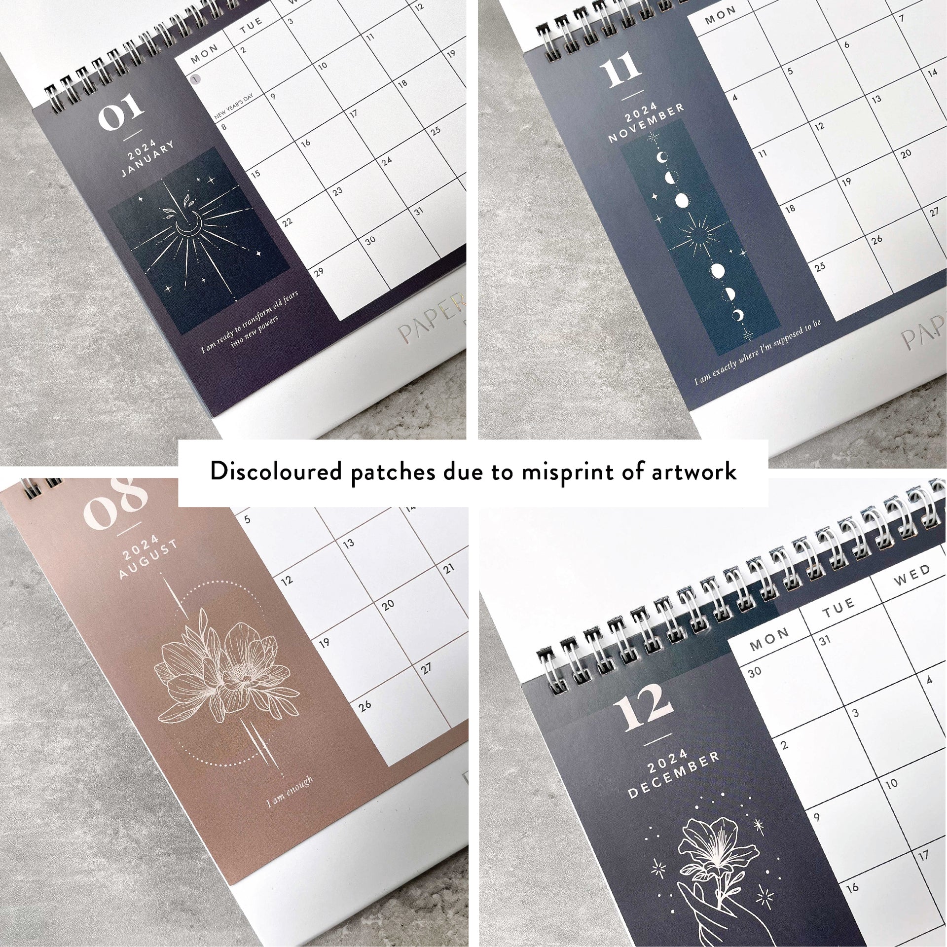 Moonflower 2024 Digital Planner – Papercranes Design