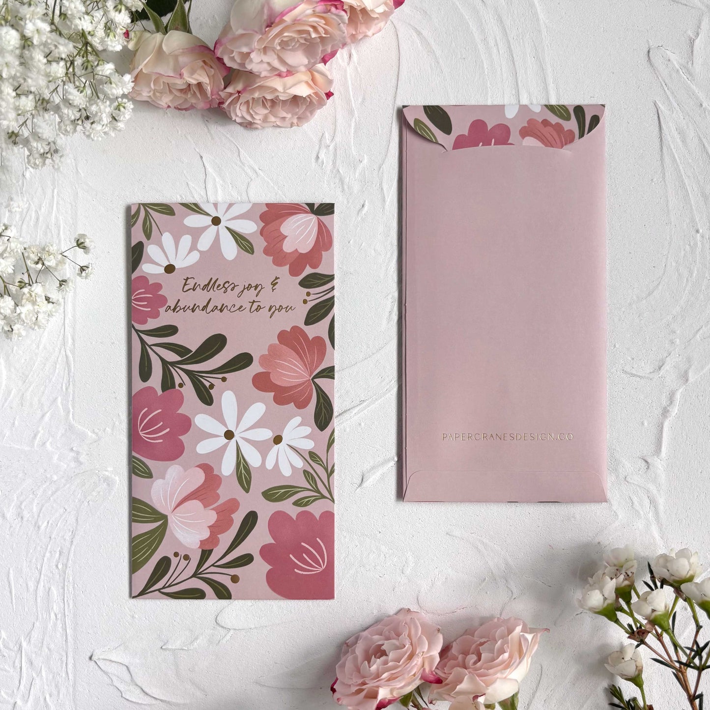 Floral Grace Money Packets