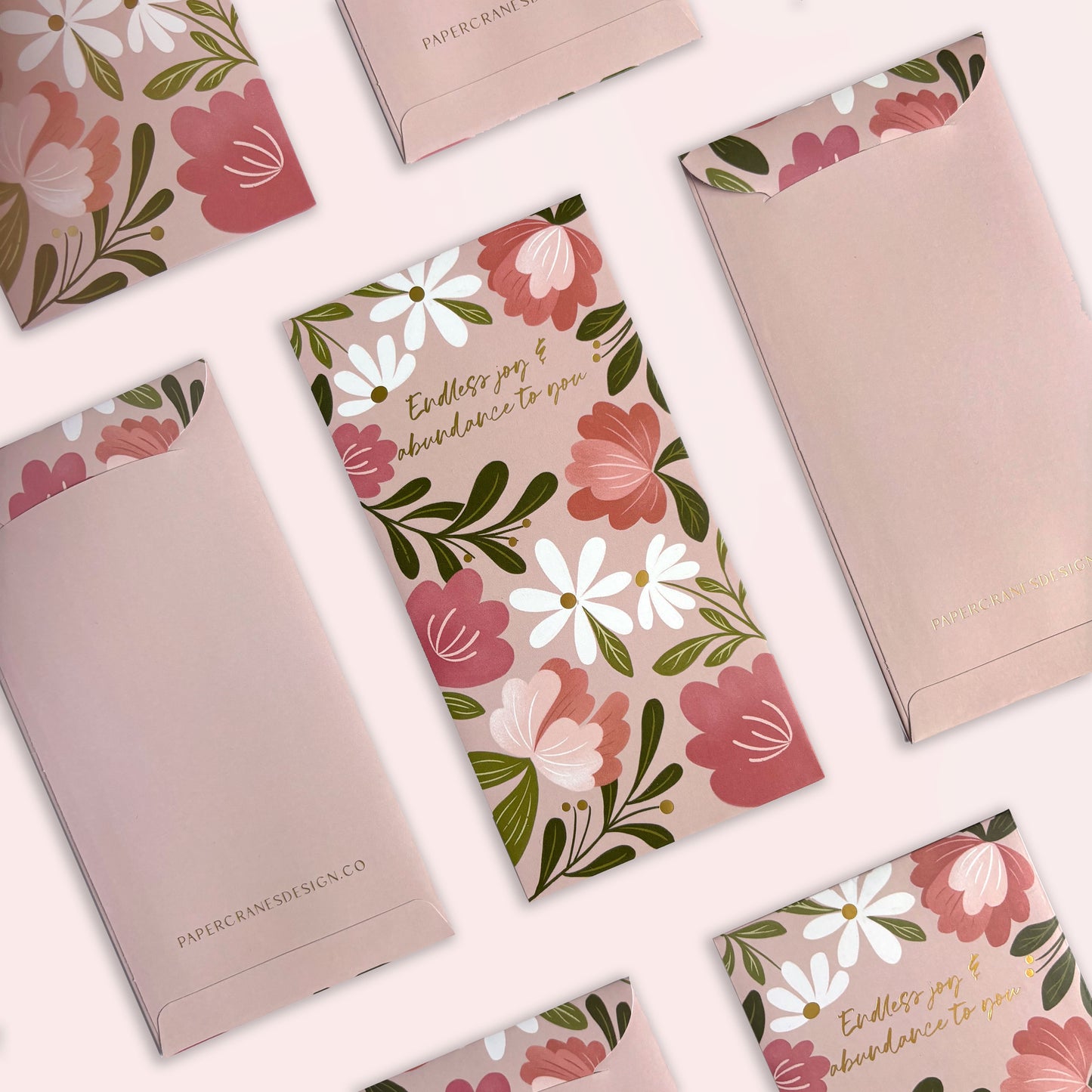 Floral Grace Money Packets