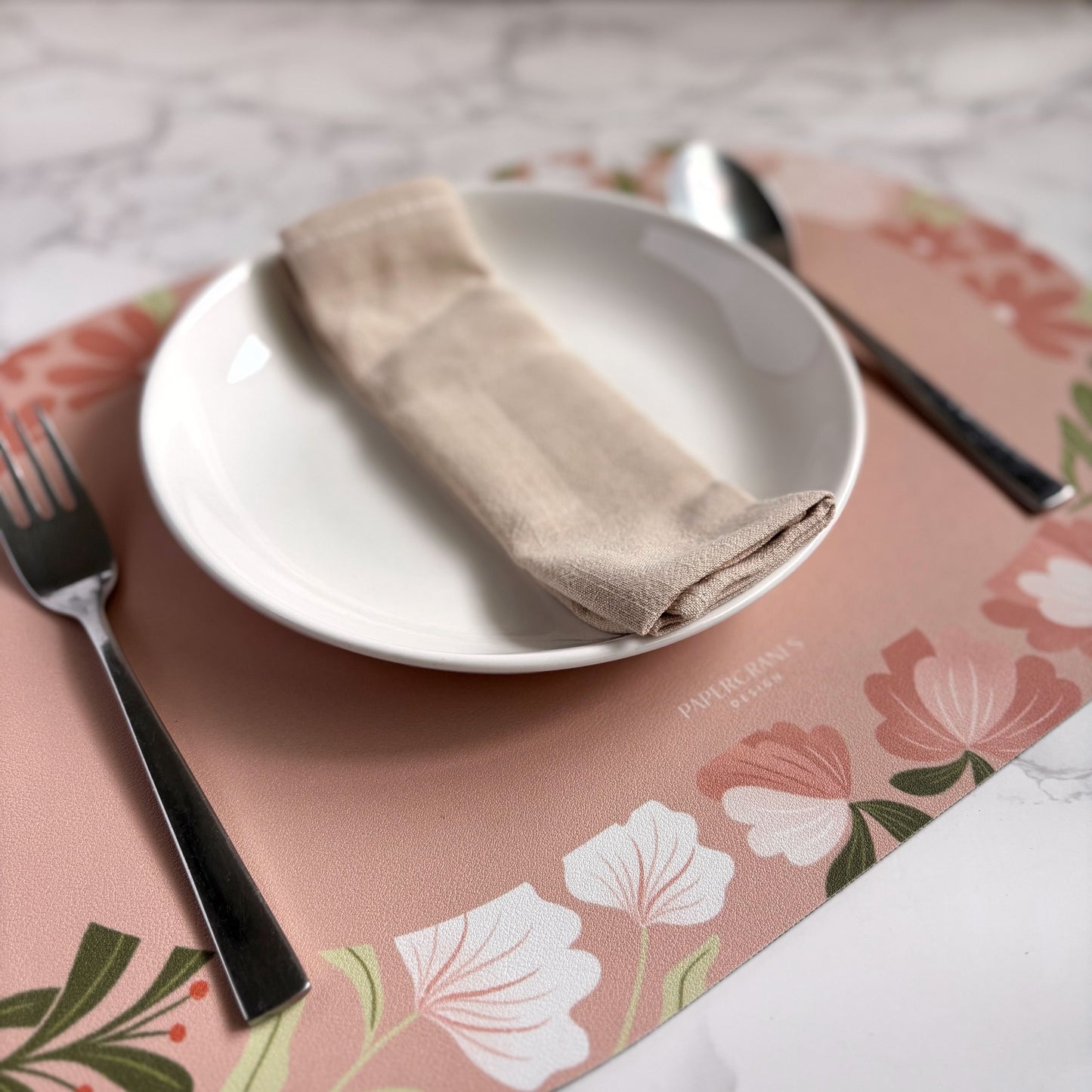 Floral Grace Dining Placemat