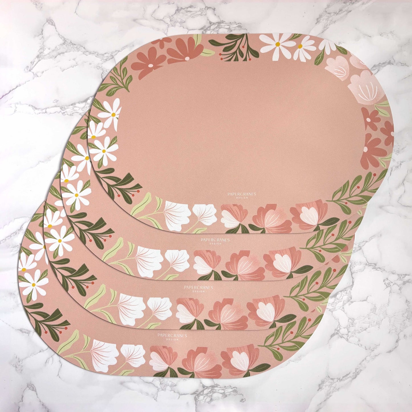 Floral Grace Dining Placemat Family Pack (UP. $40)