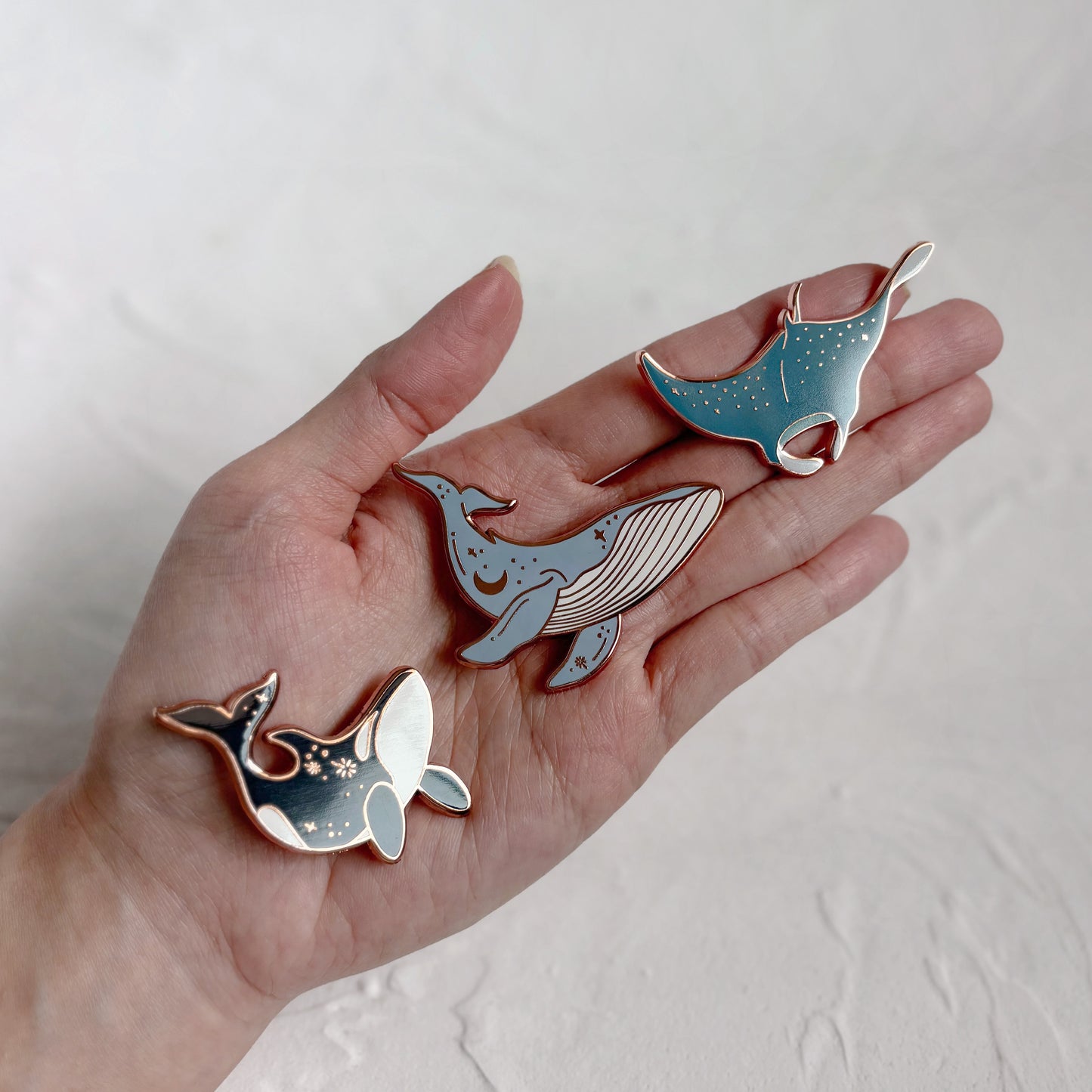 Oceana Enamel Pins Collector's Set of 3 (UP. $42)