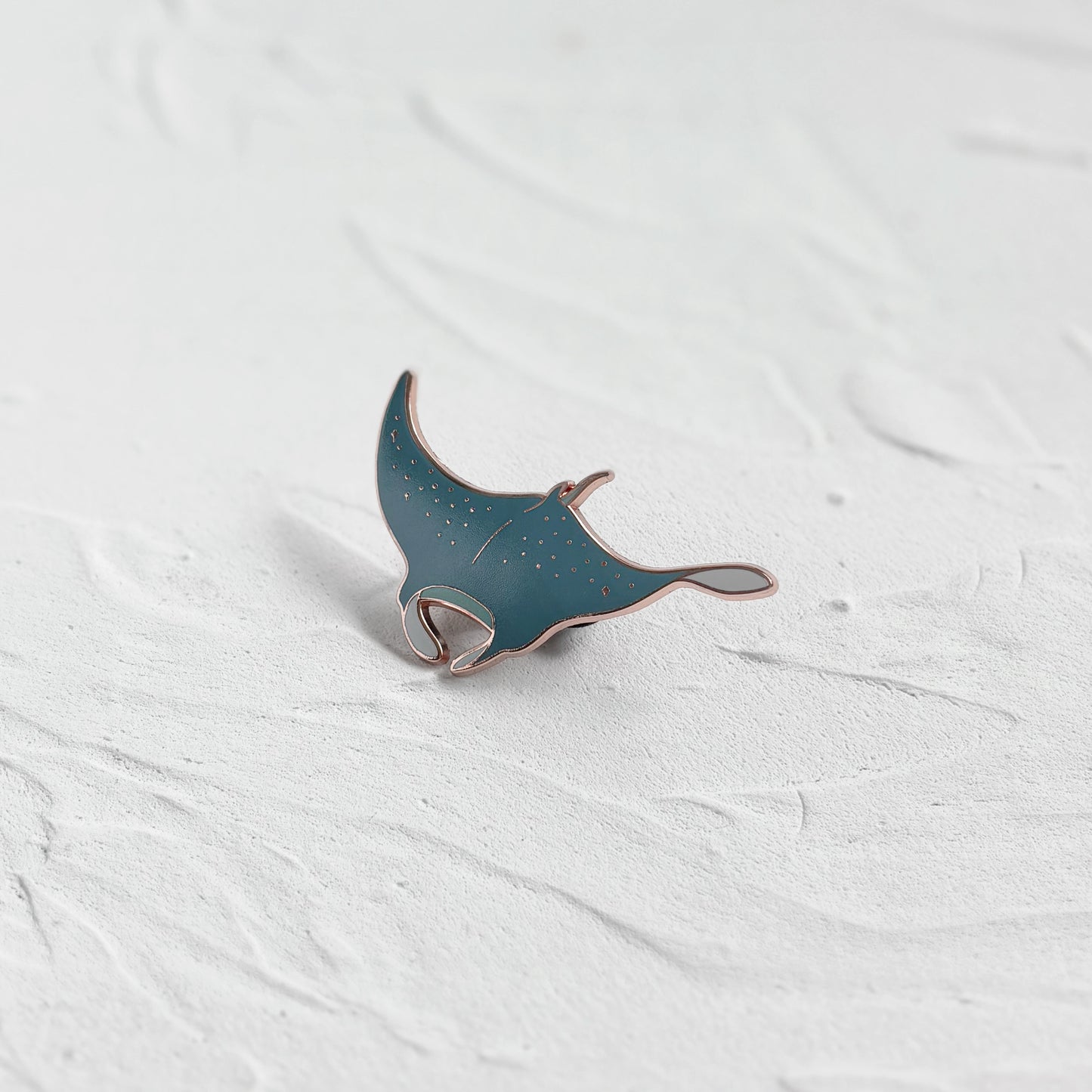 Oceana Enamel Pin | Manta Ray