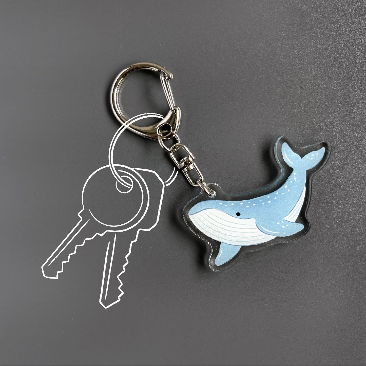 Oceana Acrylic Keychain