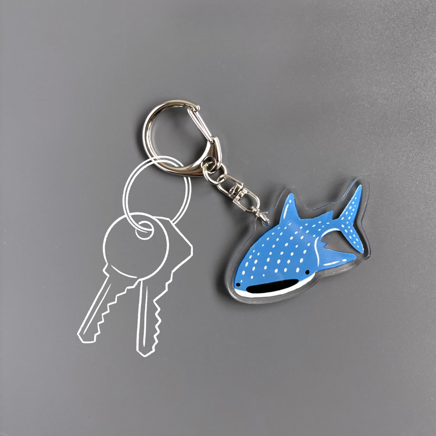 Oceana Acrylic Keychain