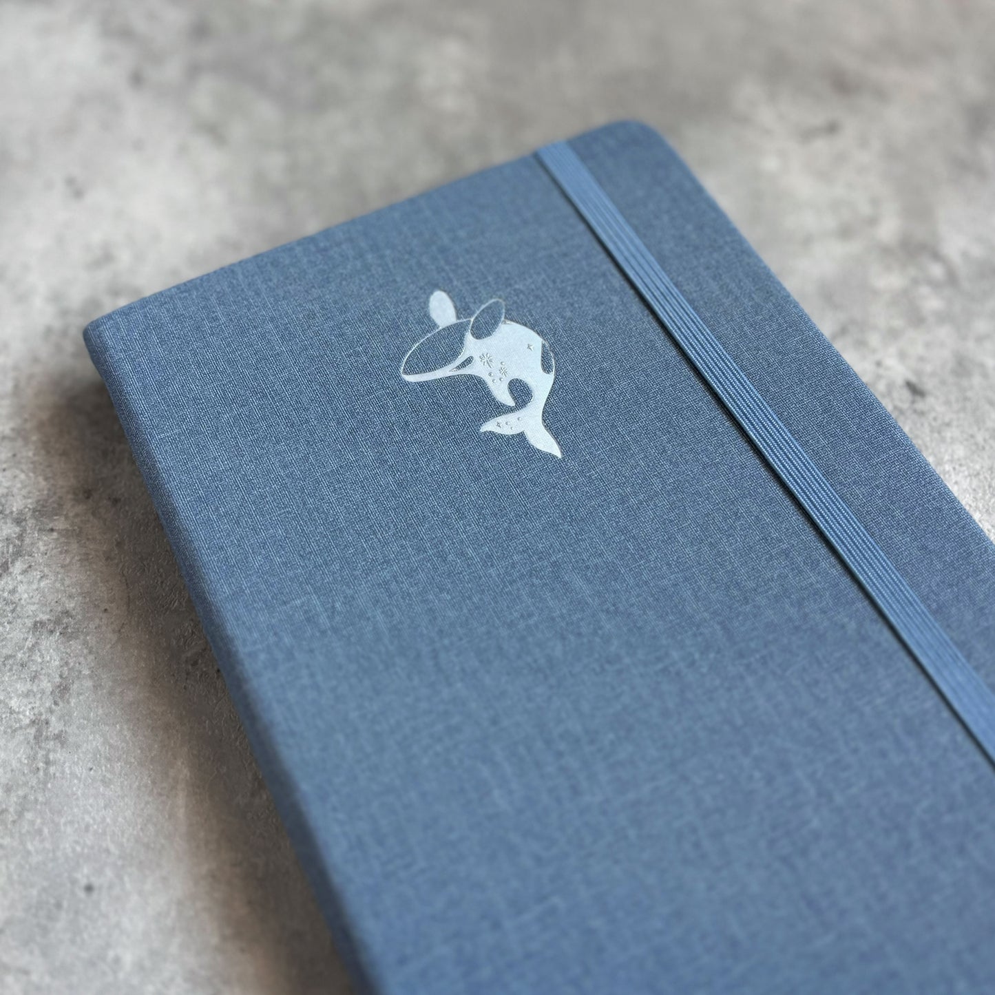 Orca | Linen B6 Lined Notebook