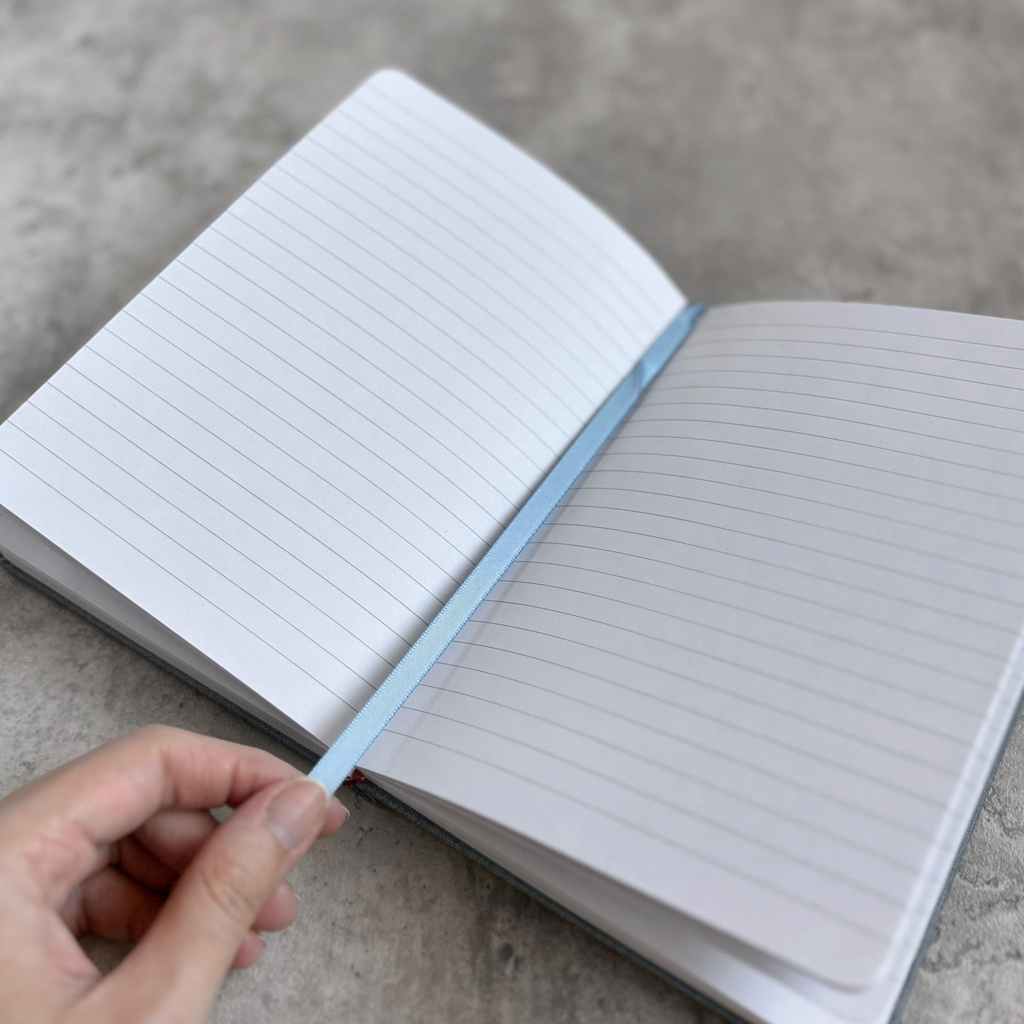 Orca | Linen B6 Lined Notebook