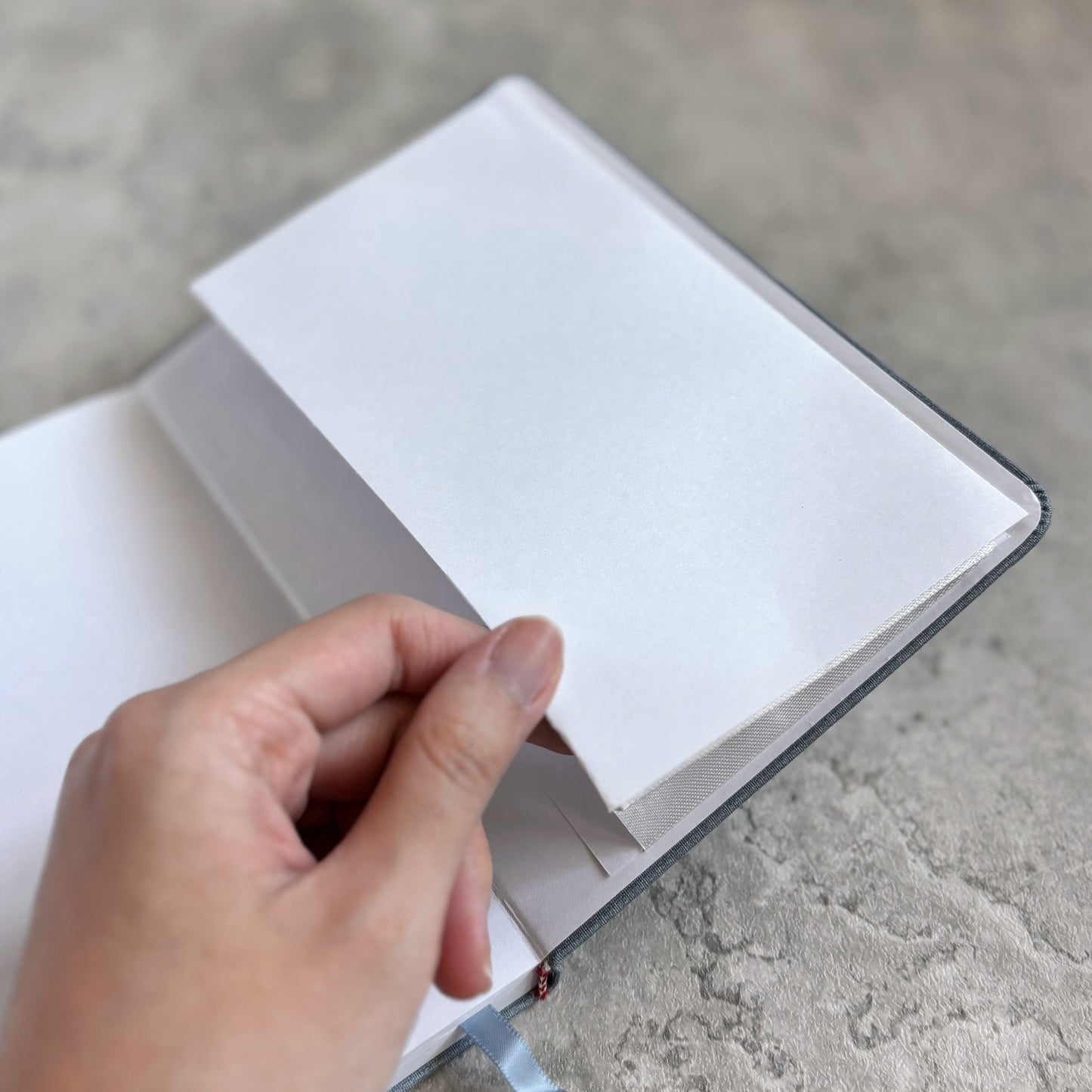 Orca | Linen B6 Lined Notebook