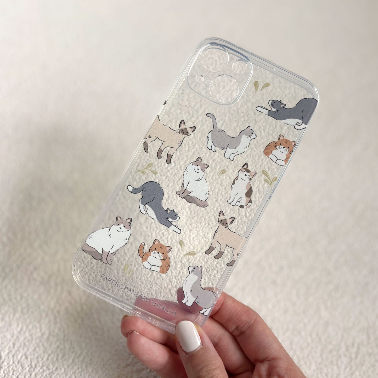 [PREORDER] Cozy Kitty iPhone Case