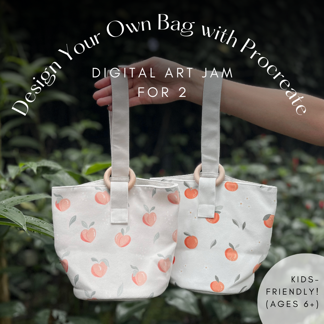 Design Your Own Bag with Procreate: Digital Art Jam for 2 (Mar 2025)