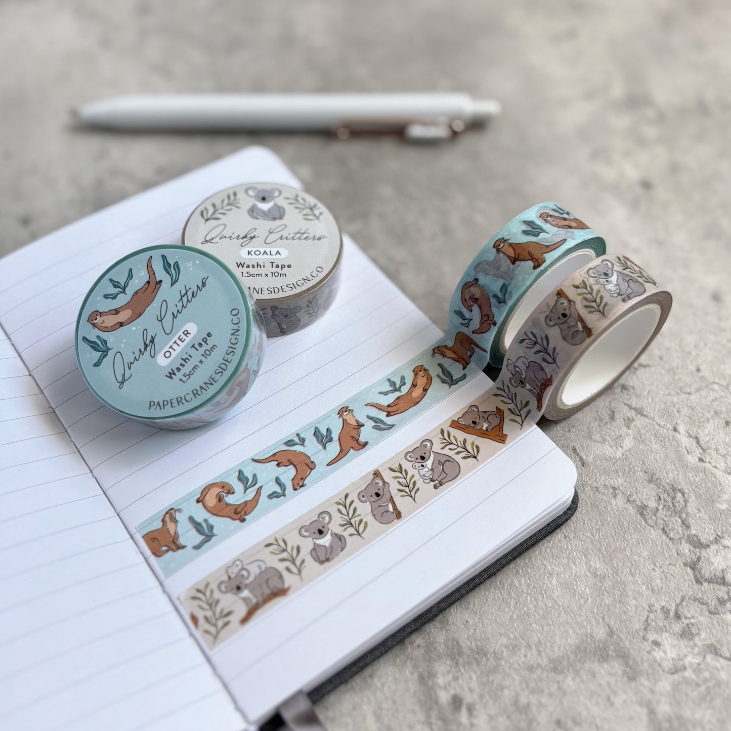 Quirky Critters 2.0 | Washi Tapes