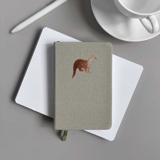 Otter | Linen Dot-Grid Pocket Notebook