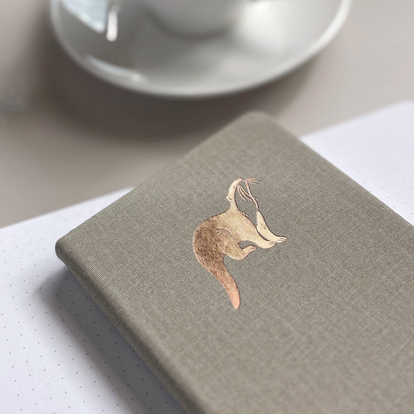 Otter | Linen Dot-Grid Pocket Notebook