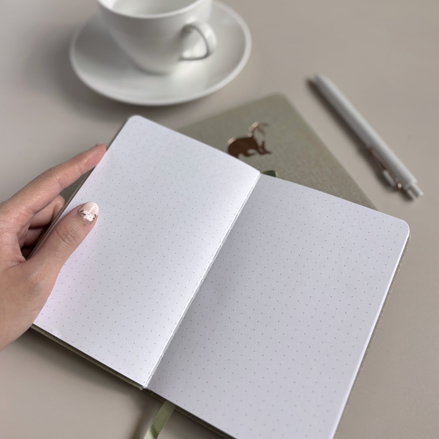 Otter | Linen Dot-Grid Pocket Notebook