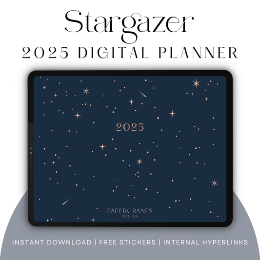 Stargazer 2025 Digital Planner