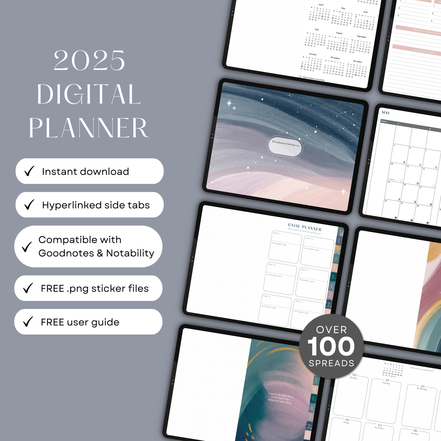 Stargazer 2025 Digital Planner