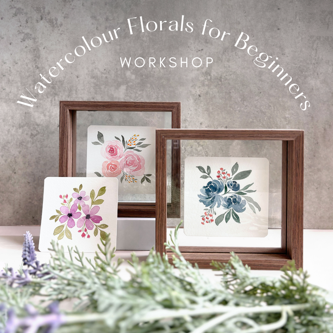 Workshop: Watercolour Florals for Beginners (July 2024)