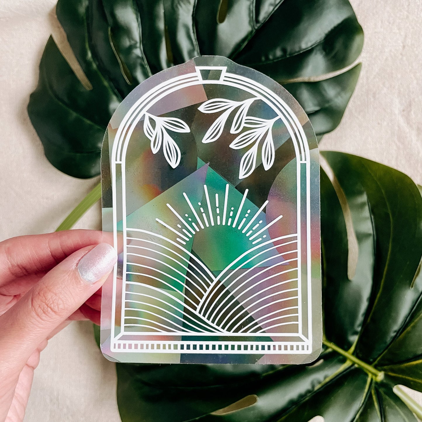 Dawn Suncatcher | Rainbow Window Decal