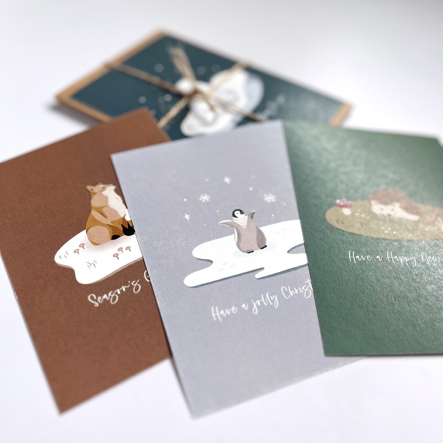 Wild Winter | Christmas Postcards - Set of 4